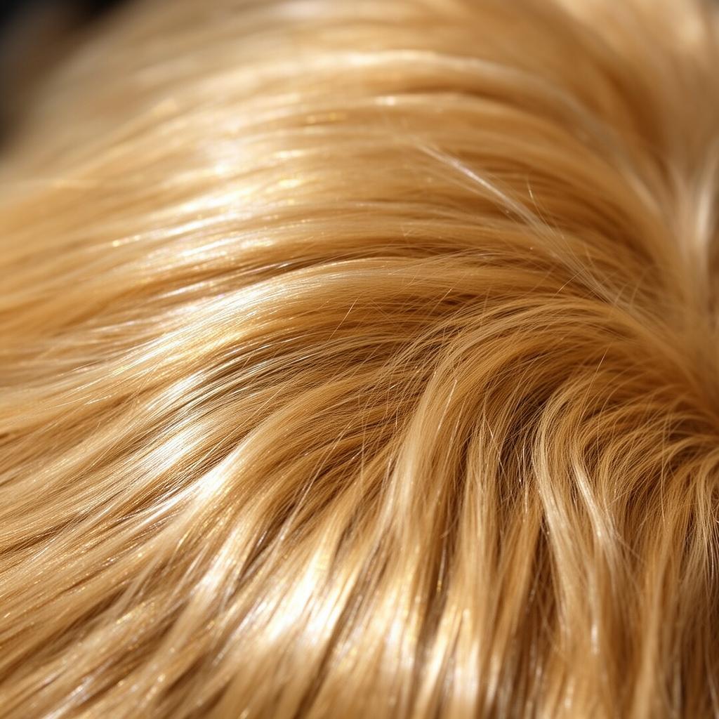 Dog fur after — soft, shiny, healthy