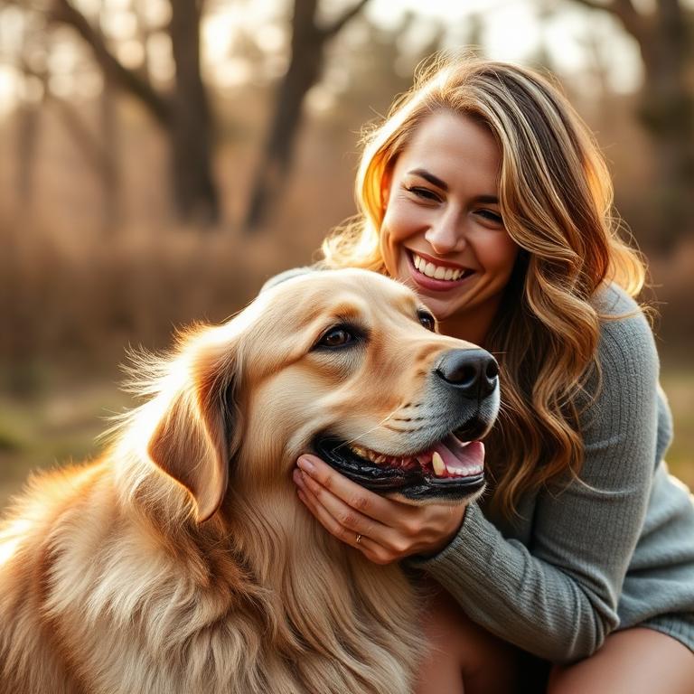Rachel A. with their pet